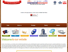 Tablet Screenshot of newtravelexperts.com